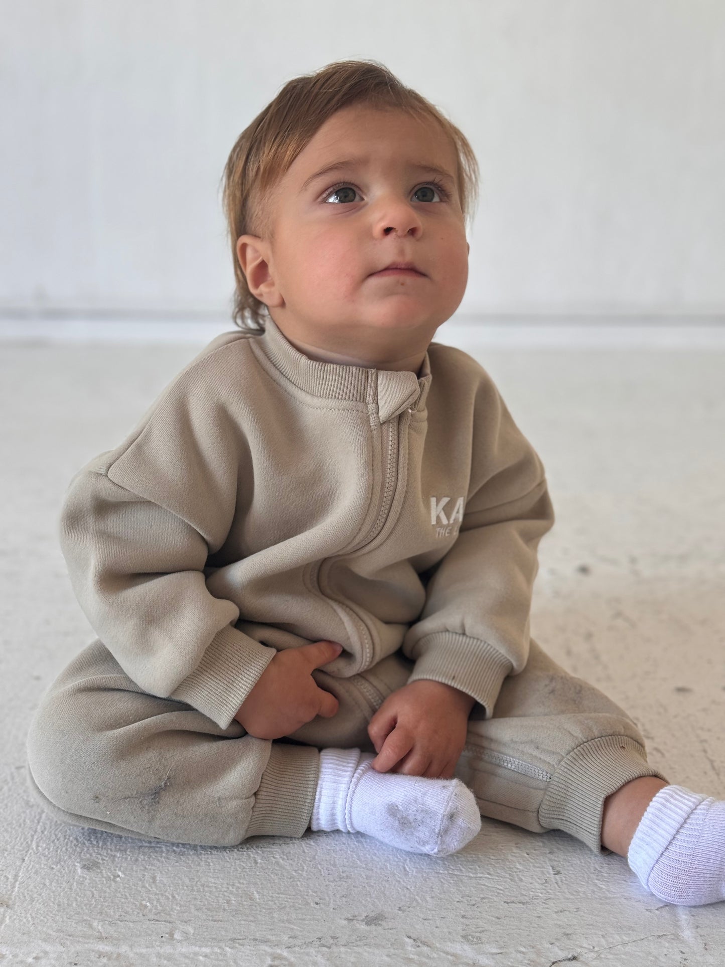 Fleece Jumpsuit - Sand