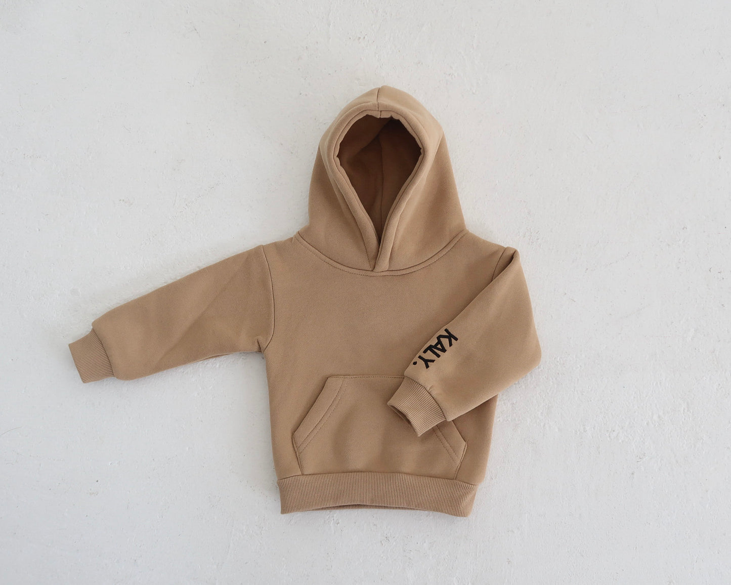 Kids Staple Fleece Hoodie - Tan