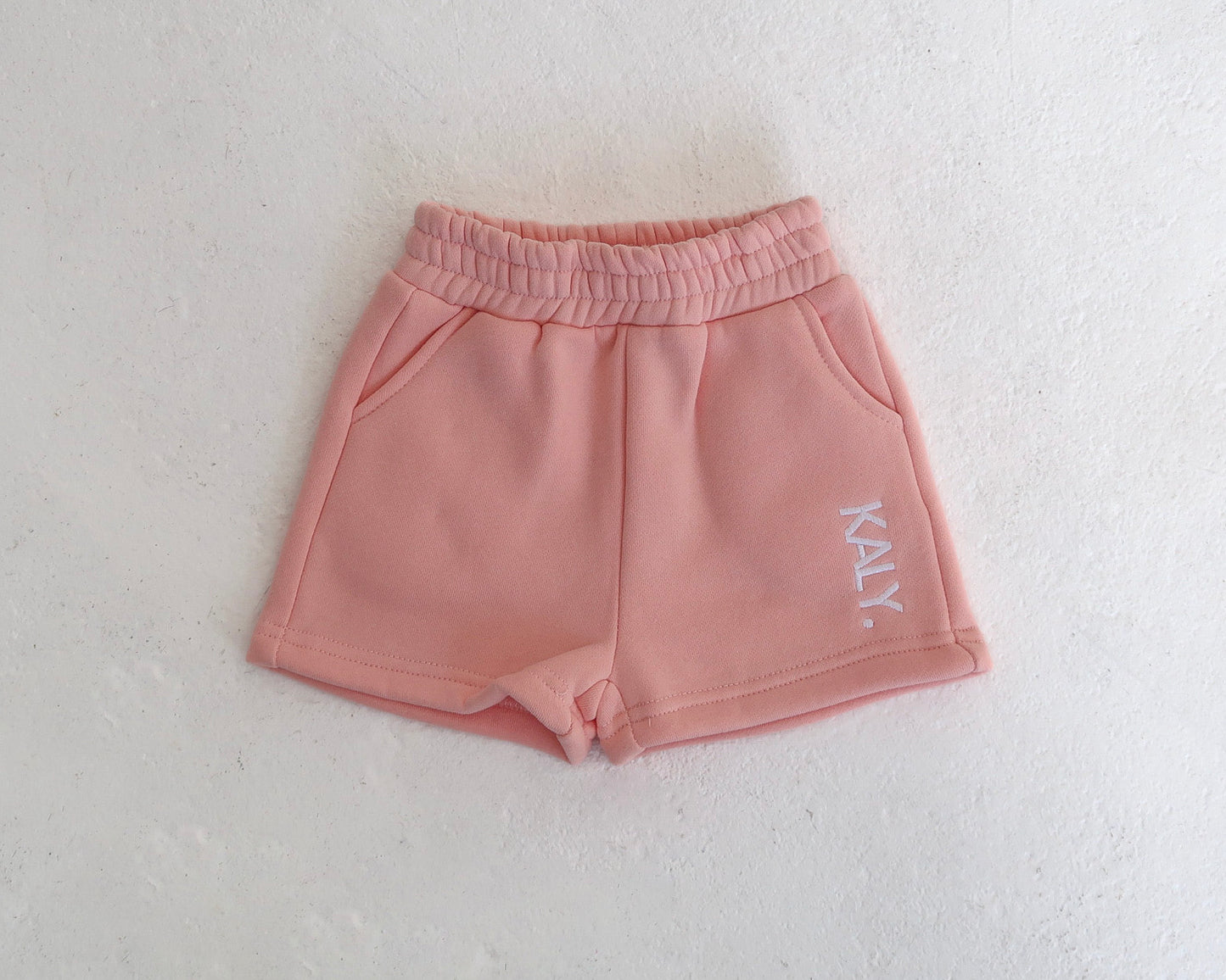 Kids Staple Fleece Shorts - Pink