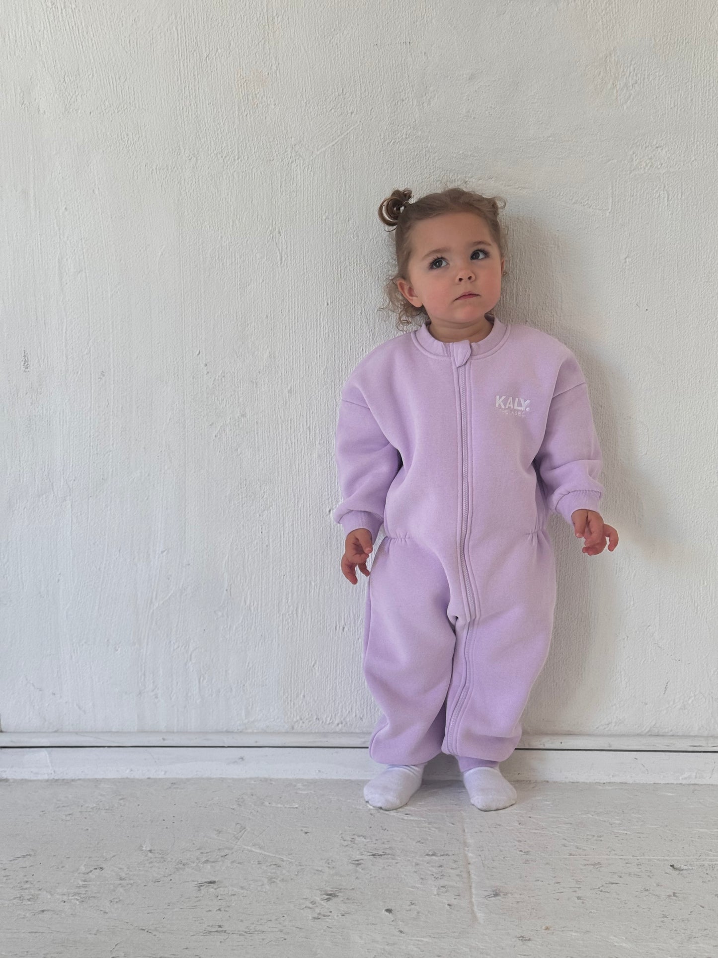 Fleece Jumpsuit - Lilac